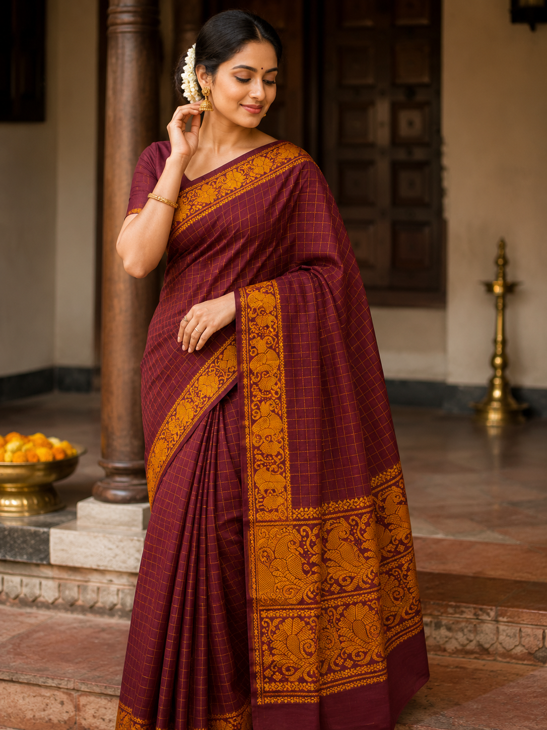 Sungudi Saree